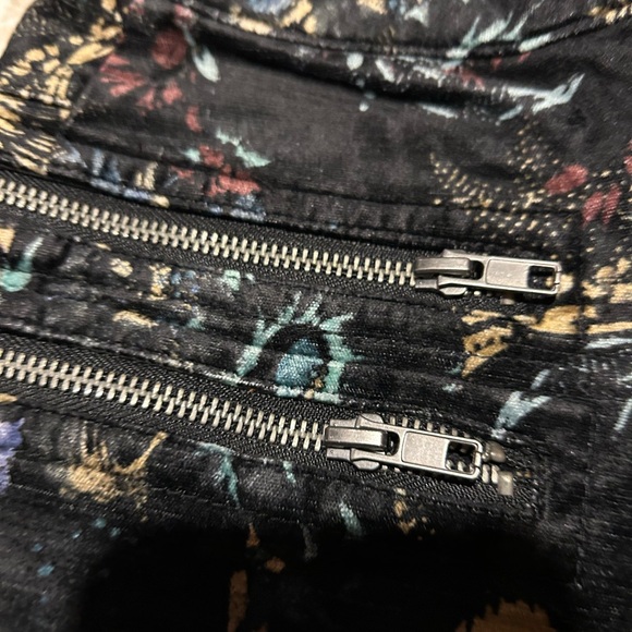Free people velvet graphic pants size zero - Picture 5 of 9
